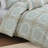 Waterford Jonet Blue and Gold 3-Piece Damask Comforter Set with Matching Shams-119190084