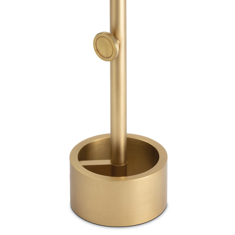 Myles Accent Table (Natural Brass), Natural Brass