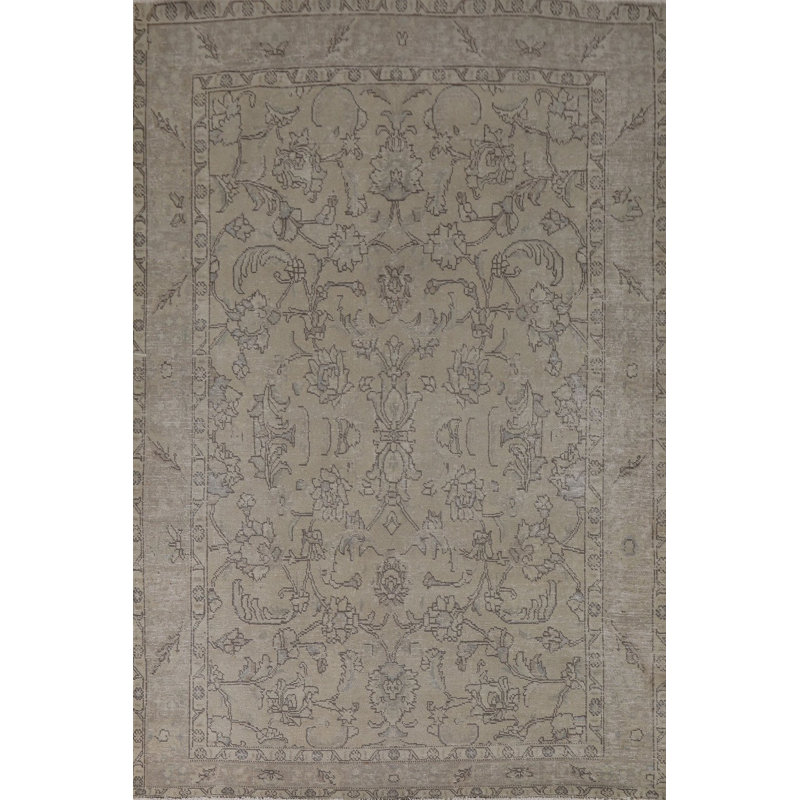 Tapis traditionnel délavé 7 x 10
