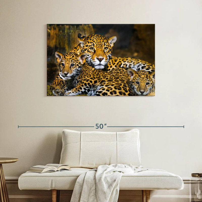 Bébé jaguar Brampt, H 26 po x l 39 po