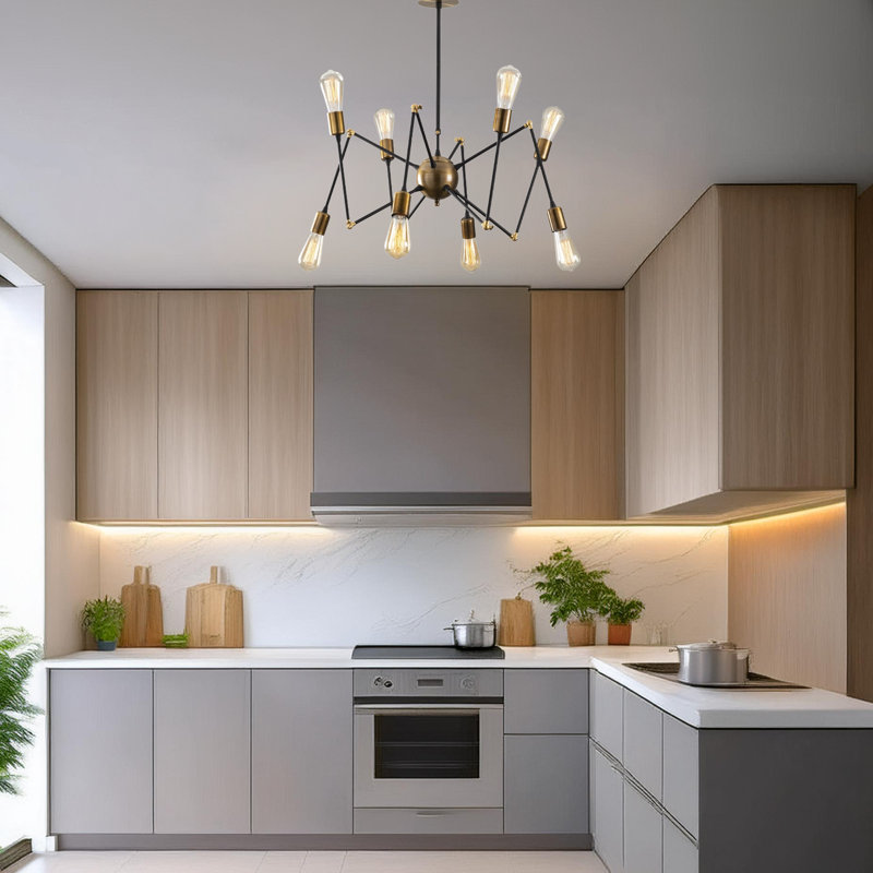 Metal Body Adjustable Chandelier
