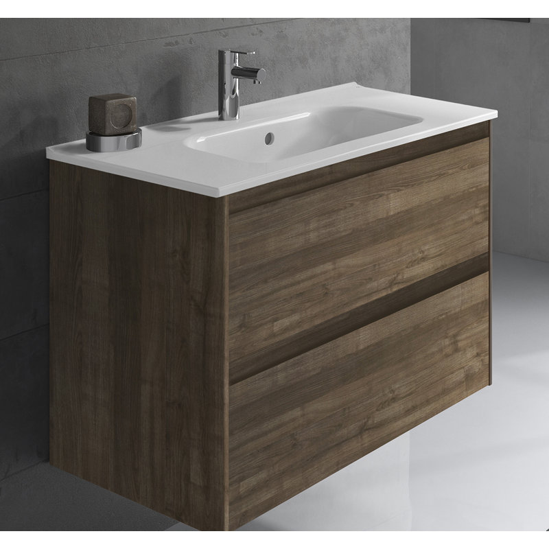 Ambra 31.7'' W Single Vanity, Matte White