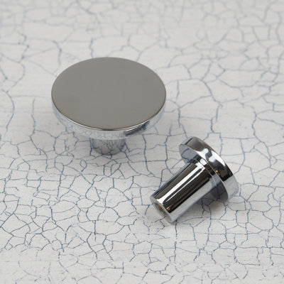 Polished Chrome Circle Knob