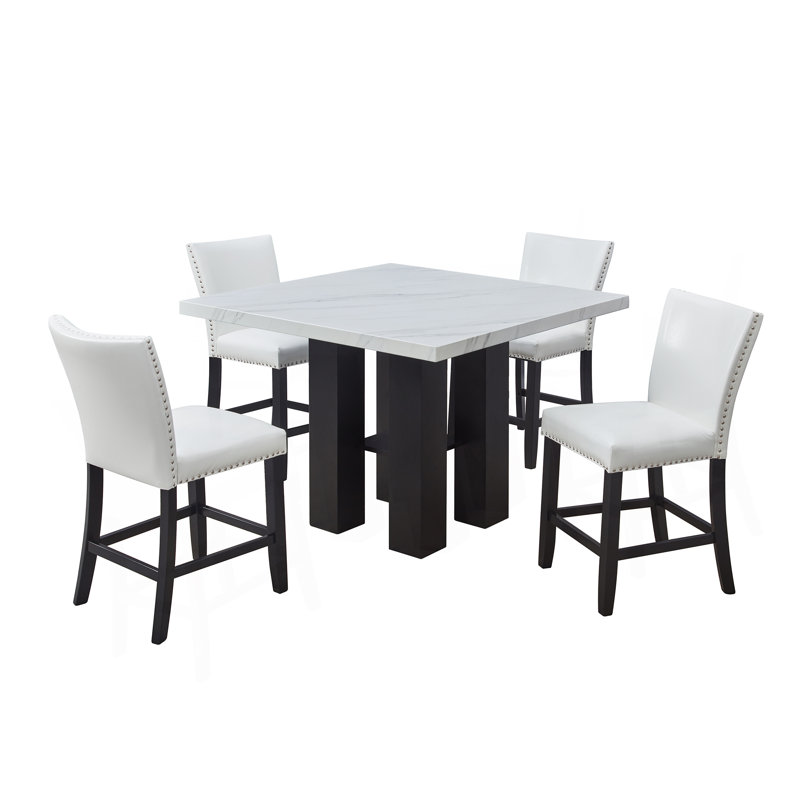 Fauteuil en polyuréthane 2pc, Blanc