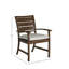 Charleston Aluminum Patio Dining Armchair with Cushions-568612767-706269128-770975212