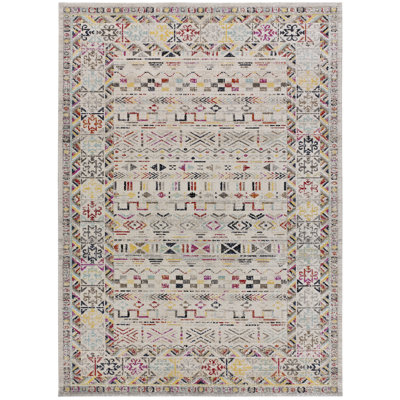 Cania Geometric Indoor / Outdoor Area Rug