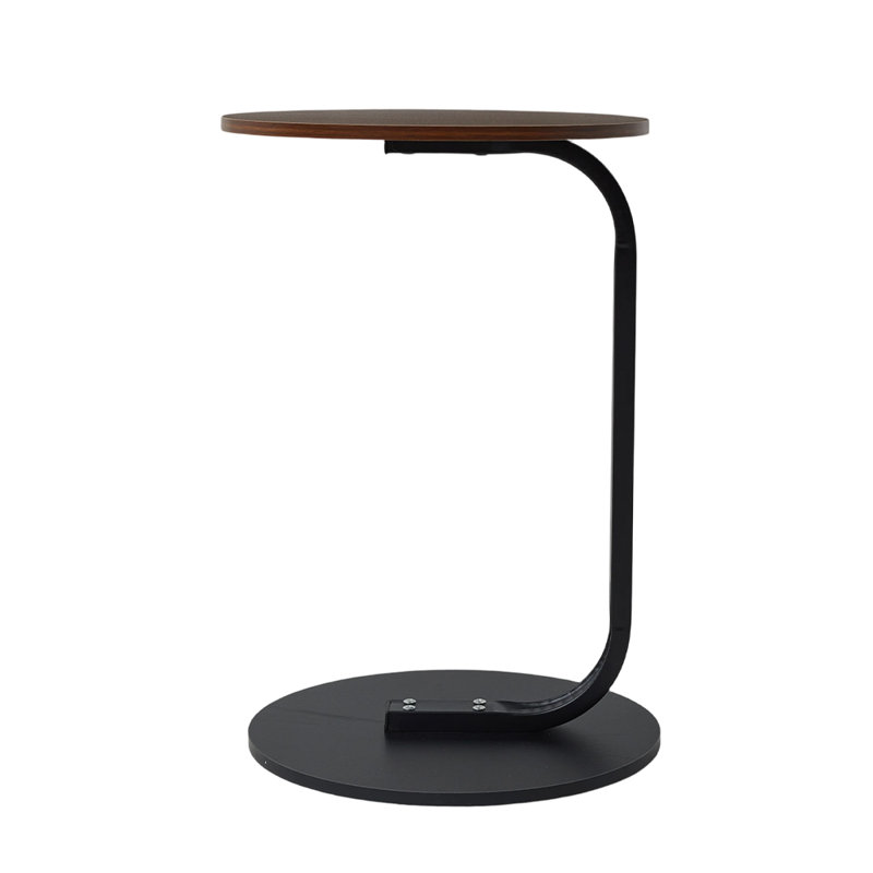 Tray Top Pedestal End Table