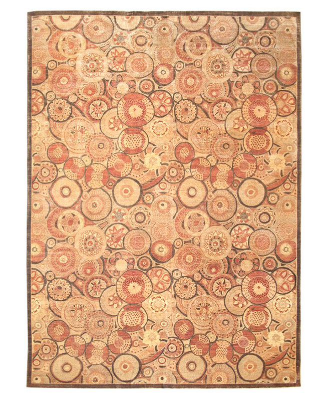 Bold One-of-a-Kind 9'10" X 13'7" Area Rug