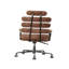 Chaise de bureau en cuir Grain-132998022