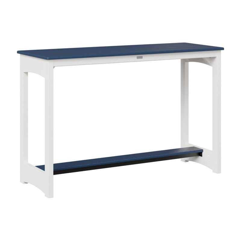 Table de bar Berlin Gardens, Marine, H 38,5 po x l 60 po x P 22 po