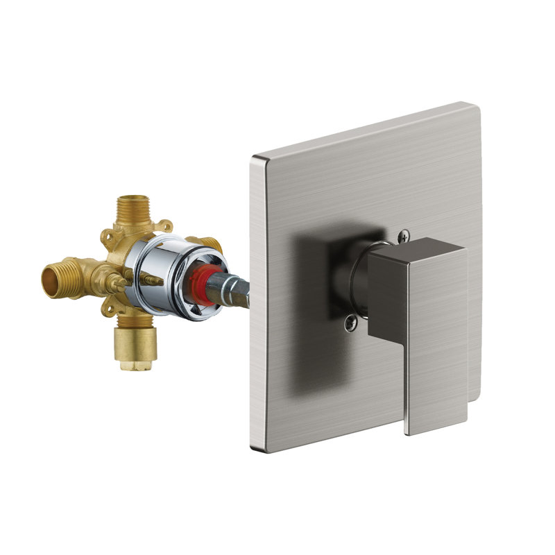 Karsen II Shower Trim With Valve, Satin Nickel