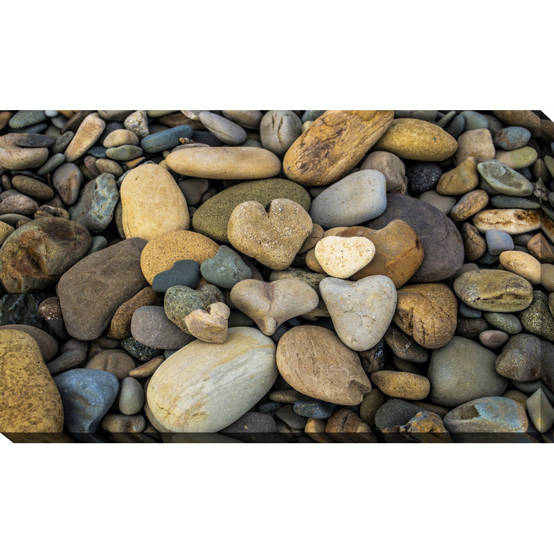 " Water Stones ", 24" H x 40" W x 1" D
