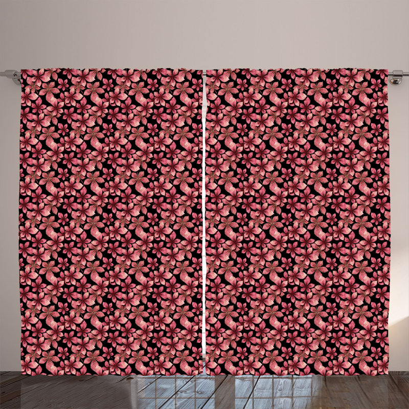 Semi Sheer Curtain Pair