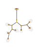 Light Antique Brass/Flat Black