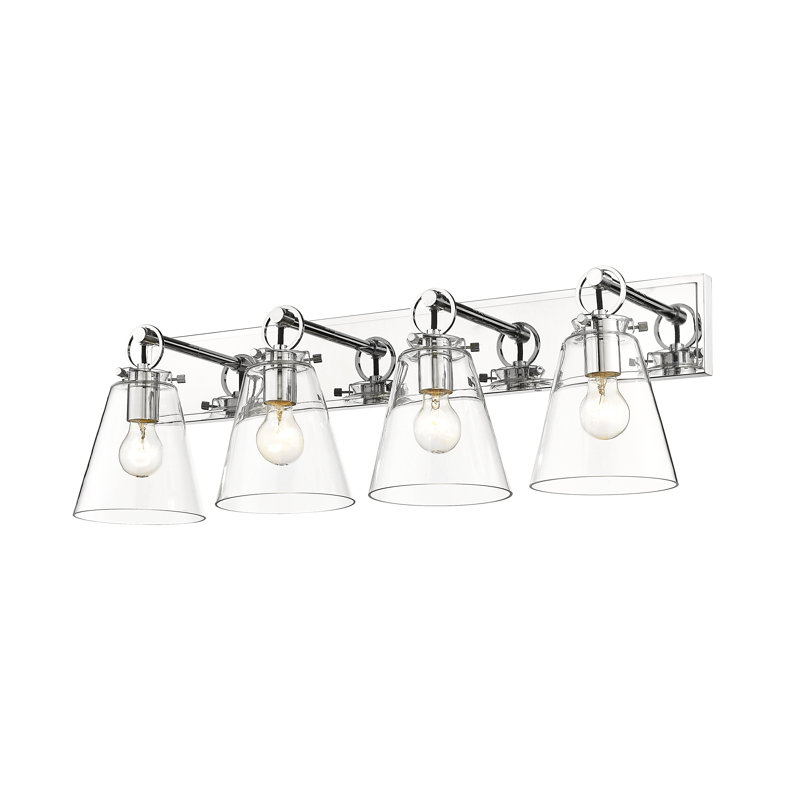 Flitwick 4 - Light Dimmable Vanity Light, Chrome