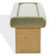 Banc en chenille et bois Trudy-1229495539