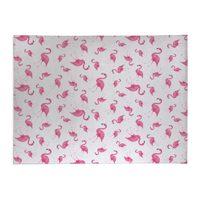 Tapis de cuisine antidérapant Summer Flamingo