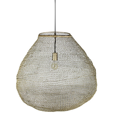 Bernhardus 1 - Light Gold Unique/Statement Pendant