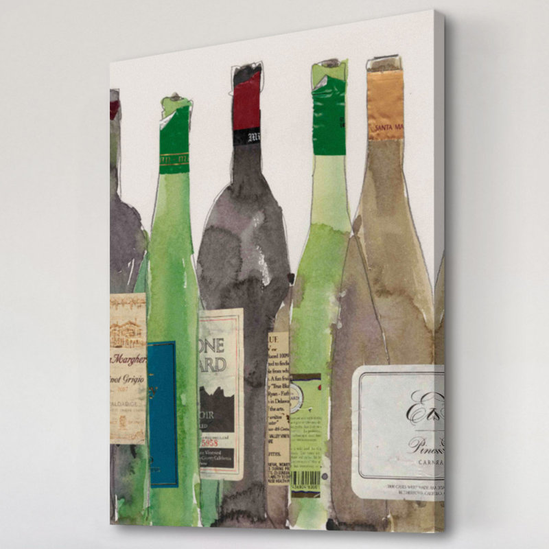 Dinner Party I Print on Wrapped Canvas, 30" H x 20" W x 1.5" D