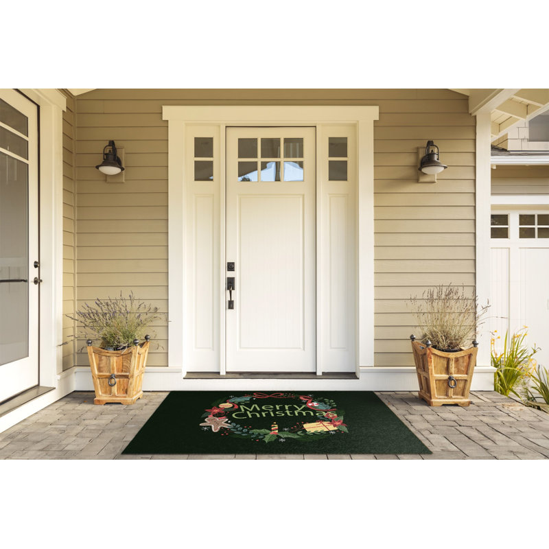 Non-Slip Christmas Outdoor Doormat