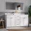  Meuble-lavabo double 61 po avec comptoir en quartz de Carrare-1740521976