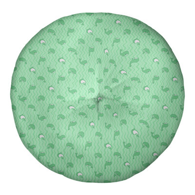 Coussin de sol baleines