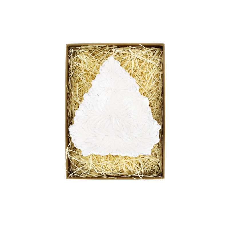 Petit bol pour arbre figuratif blanc Lastra Holiday