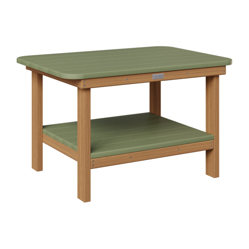 Table basse Berlin Gardens, Sauge, Teck naturel