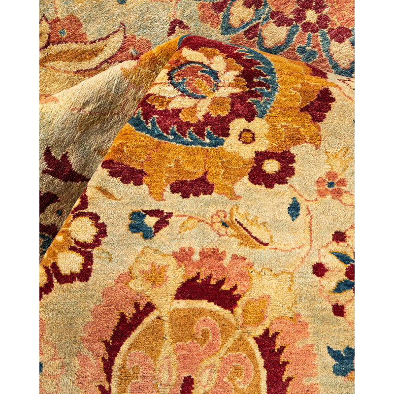 Classic One-of-a-Kind 6' 1" X 8' 10" Hand Knotted Area Rug