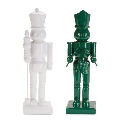 Figurines de soldat casse-noisette brillant