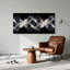 «Smoke Waves», reproduction d'art sur toile, ensemble de 1-129280414-129280417