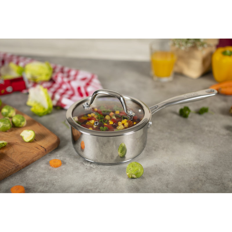 Kuhn Rikon Allround Stainless Steel Induction Safe Saucepan, 20cm / 3.1L