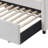 Nolan White Daybed with Trundle Bed