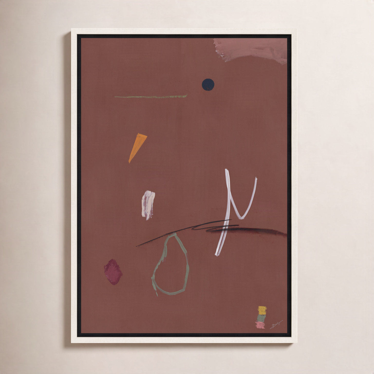 Vargas " Particles V " by Bobby Berk, 29.75" H x 21.75" W