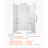 Shower Wall Panels, 48" W x 36" D x 96" H, 0.14" (3.5 mm) Thick, 3-Panel Waterproof SMC Shower Surround Kit, Quick Install and Trimmable Bathroom Tub Wall Panel Surround Kit with 4 Glass Shelves