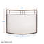 Crewe Iron Fireplace Screen