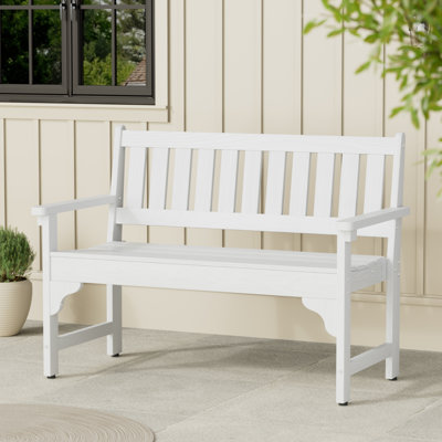 High Quality HDPE Outdoor Bench by Lark Manor