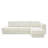 Compression Sectionals, 113 Inch Chenille Modern L Shape For Home