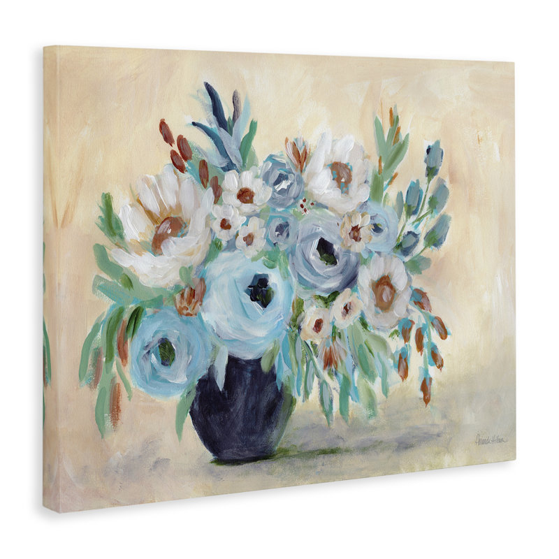 «Round Blooms Bouquet» par Amanda Hilburn, H 16 po x l 20 po