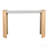 Dala Console Table White