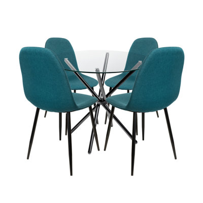 Rousseau 4 - Person Dining Set