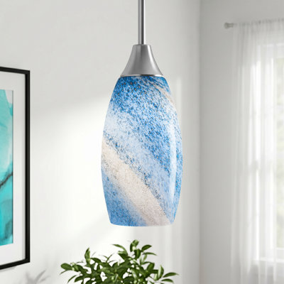 Arafaat 1 - Light Single Teardrop Pendant