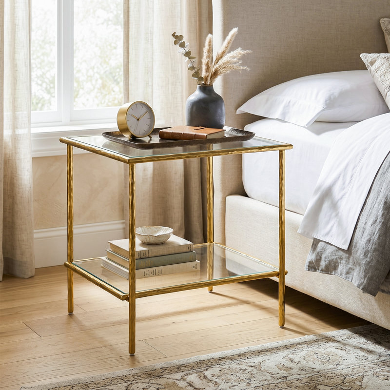 Table d'appoint Premier, Doré