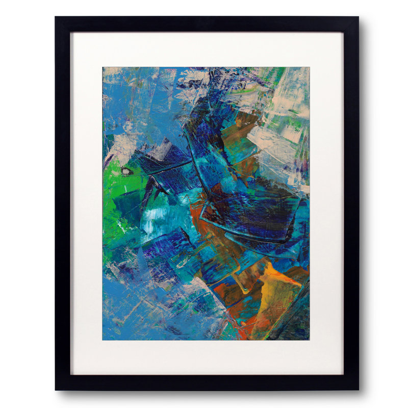 Abstract Composition 739 Print by Angel Estevez, 20" H x 16" W