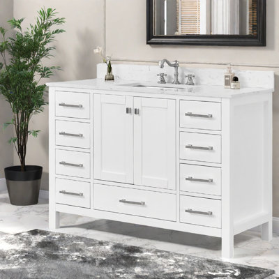 Premium Wood Vanities With Sink, Modern Style For Elegant Bathrooms