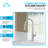Pull Out Single Handle Kitchen Faucet with Double Function Sprayer Head-86623860