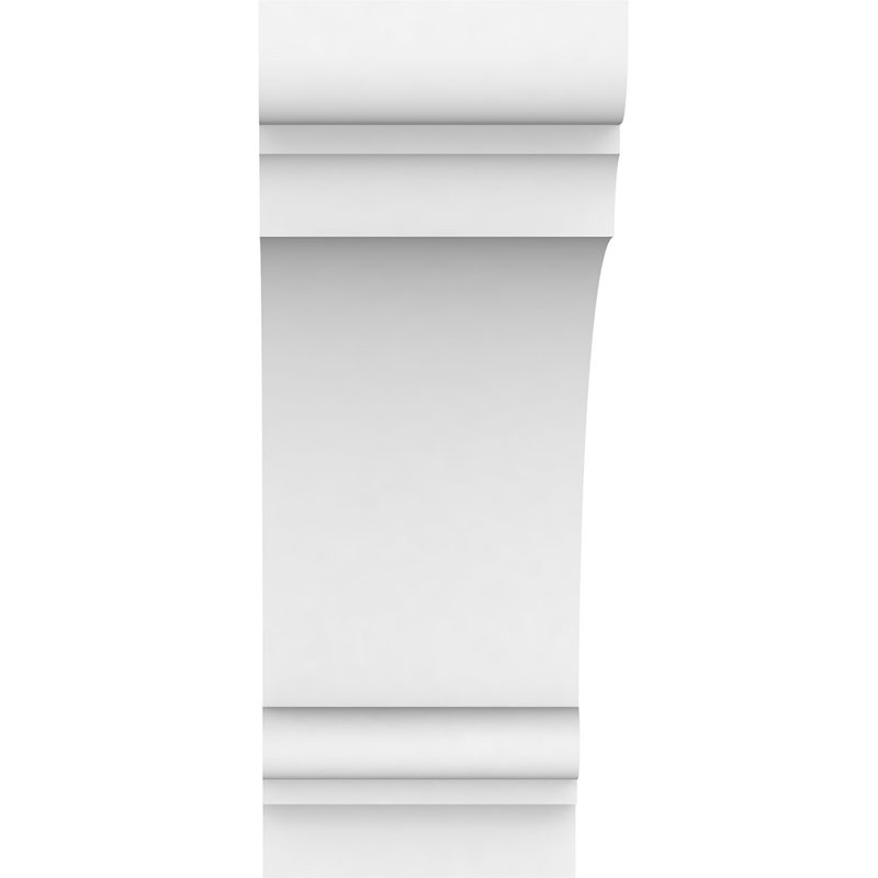 Support Standard Hughes Architectural Grade PVC, H 9 po x l 3,5 po x p 9 po