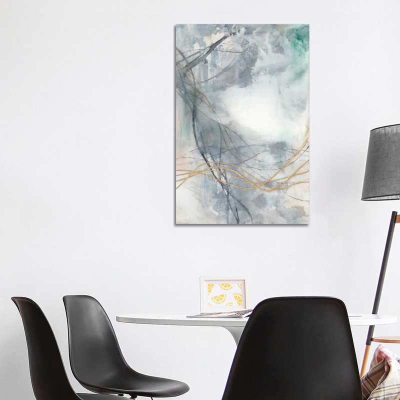 Undulating Oro II by Jennifer Goldberger - Wrapped Canvas Print, 101.6cm H x 66.04cm W