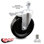 6 Inch Phenolic Swivel ½ Inch Threaded Stem Caster with Total Lock Brake SCC