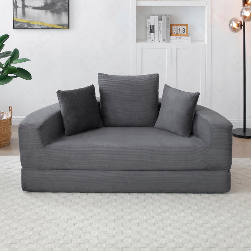 Causeuse-lit 67 po, Gris